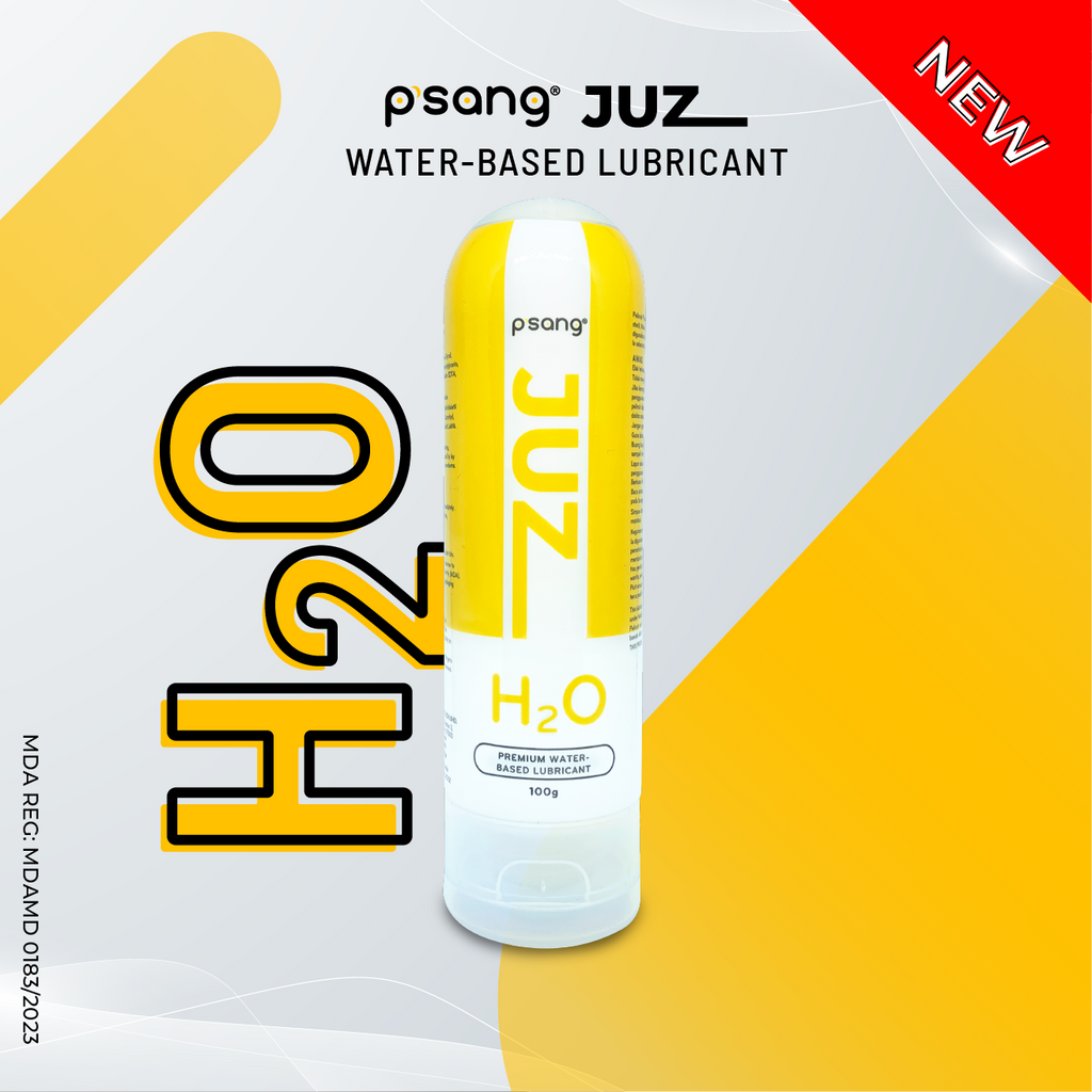 (1pcs) P'sang JUZ H2O Premium Water Based Lubricant
