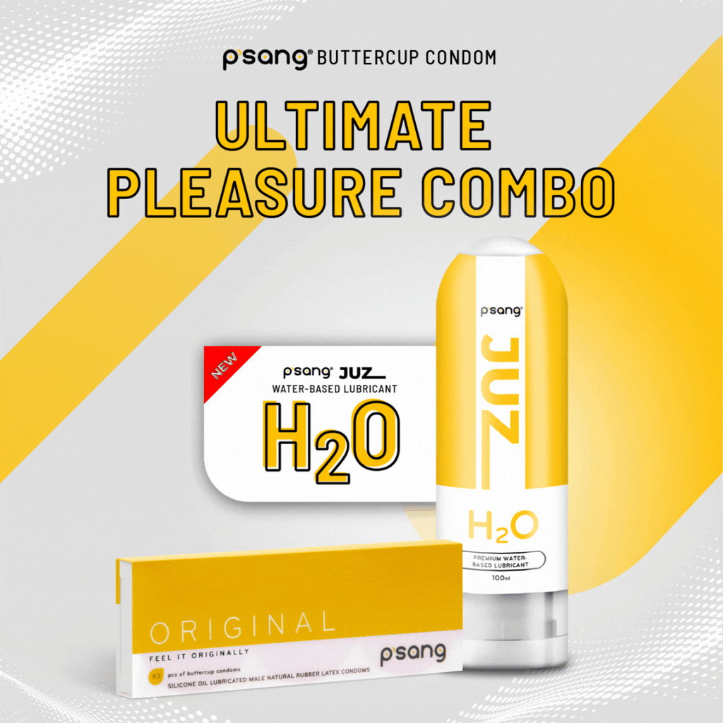 Ultimate Pleasure Combo (3pcs condoms + 1 lubricant)